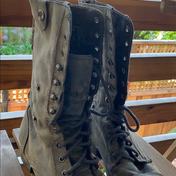 Steve Madden lace up boots - Picture 2 of 5